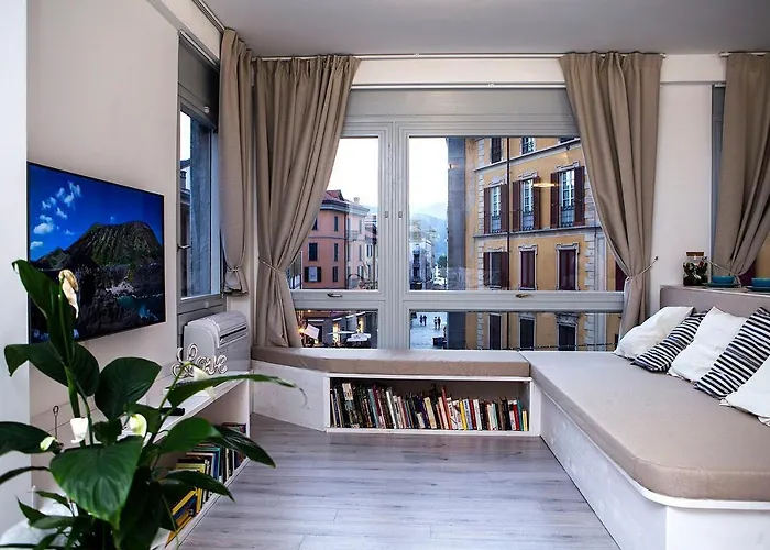 Downtown Como-luxury Lägenhet *